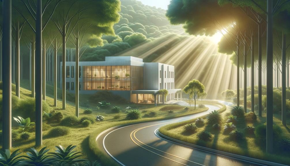 image of a 24 hour rehab facility